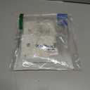 [UL Listed] Cable Matters 10-Pack Low Profile 1-Port Keystone Jack Wall Plate, RJ45 Wall Plate for Keystone Jacks in White