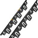 Stove Gap Covers Stainless Steel, 2 Pack Upgraded Stove Gap Filler for Gap Between Stove and Counter, Range Trim Kit Fits Up to 26 Inch & 0.6 Inch Width, Stove Counter Gap Cover