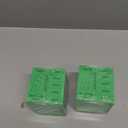 Kosiz 1000 Sheet 5 Bid Raffle Tickets Chinese Auction Tickets Sheets Auction Fundraiser Ticket Numbered with Name and Phone Number Per Sheet Raffle Tags for Silent Auction(Green)