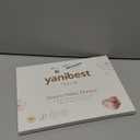 YANIBEST Adjustable Satin Bonnet for Sleeping Women Double Layer Hair Wrap Reduce Friction Prevent Frizz Natural Curly Hair (Large, Blush Pink)