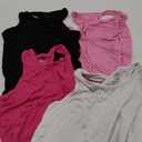 Pieces Girls Dance Tank Tops Racerback Crop Tops Sleeveless Dance Clothes for Girls Gymnastics, 9-10 years