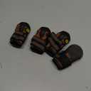 CovertSafe& Dog Boots for Dogs Non-Slip, Waterproof Dog Booties for Outdoor, Dog Shoes for Medium to Large Dogs 4Pcs with Rugged Sole Black-Brown (Size 1: 2.3''x1.6'')(L*W) for 10-23 lbs)