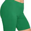 STRETCH IS COMFORT Biker Shorts for Women | Women's Athletic Workout Shorts | Cotton | Small - 5X (Medium)