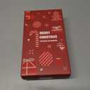 BRISIRA Mens Christmas Shirt Santa Claus Hawaiian Ugly Collared Short Sleeve Printed Button Party Casual Regular Fit S - 6XL