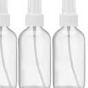 StellaCare 1oz Spray Bottles, Refillable Empty Glass Bottle with Small Fine Mist for Hair, Essential Oil, Plants, Cleaning Solutions(3 Pack)
