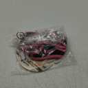 Best Pet Supplies - All Weather Mesh/Plush, Reflective, No Pull Harness for Small, Medium Dogs, Cats - Secure with Hook & Loop Fastener, Buckle, Double D-Rings - Black/Pink Trim, S