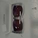 CAXMAN Cat Eye Clip On Sunglasses for Women Polarized Lens Compact Fit Non Flip Up