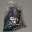 Ficerd 3 Pack Women's Sleeveless Tank Tops, Mock Neck Summer Shirts Slim Fit Stretch Basic Tops Lightweight Knit Tee (Large, Black, Haze Blue, Coffee)