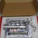 All Metal 3 In 1 Set Pasta Maker Attachment for KitchenAid, Included Pasta Sheet Roller, Spaghetti Cutter, Fettuccine Cutter Maker Accessories And Cleaning Brush