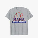 Mama of Rookie 1st Birthday Baseball Theme Matching Party T-Shirt xl