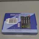 18650 Battery Charger, MIEKLALE 4-Bay 3A Fast Rechargeable Battery Charger with Smart LCD Display,Discharge & Testing Functions for Rechargeable Batteries Li-ion 16340 18650 26650 10440 14500