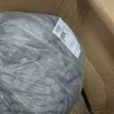 Bedsure GentleSoft Frost Gray Fleece Blanket for Couch - Cozy Soft Blankets for Women, Cute Small Throws for Girls, 90x90 Inches, Queen