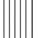 Babelio 16" Baby Gate Extension for Foldable Extra Wide Gates, 30" Tall Metal Dog Fence Extension, Black