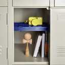 It's Academic LockerMate Adjust-A-Shelf Locker Shelf, Easy to Use, Extends to Fit Your Locker, Blue