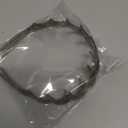 Mobacfy U Shape Fashion Tooth Hair Comb Headband (1Pc Black+1Pc Amber, One Size)