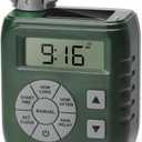 Hose Timer, Zuomeng Water Timer for Garden Hose with Dual Power System, Leak-Proof Design, Smart Irrigation Controller with Rain Delay, Auto & Manual Watering Modes for Lawn & Garden, Green