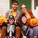 Garma 24 Pcs Kids Halloween Glasses - Plastic Party Glasses with Glitter, Pumpkin, Spider, Ghost Themed Eyewear