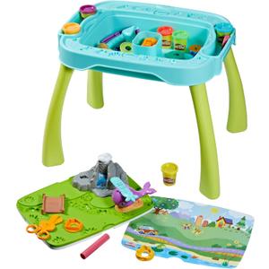 Play-Doh All-in-One Creativity Starter Station Activity Table, Preschool Toys for 3 Year Old Boys & Girls & Up, Starter Sets