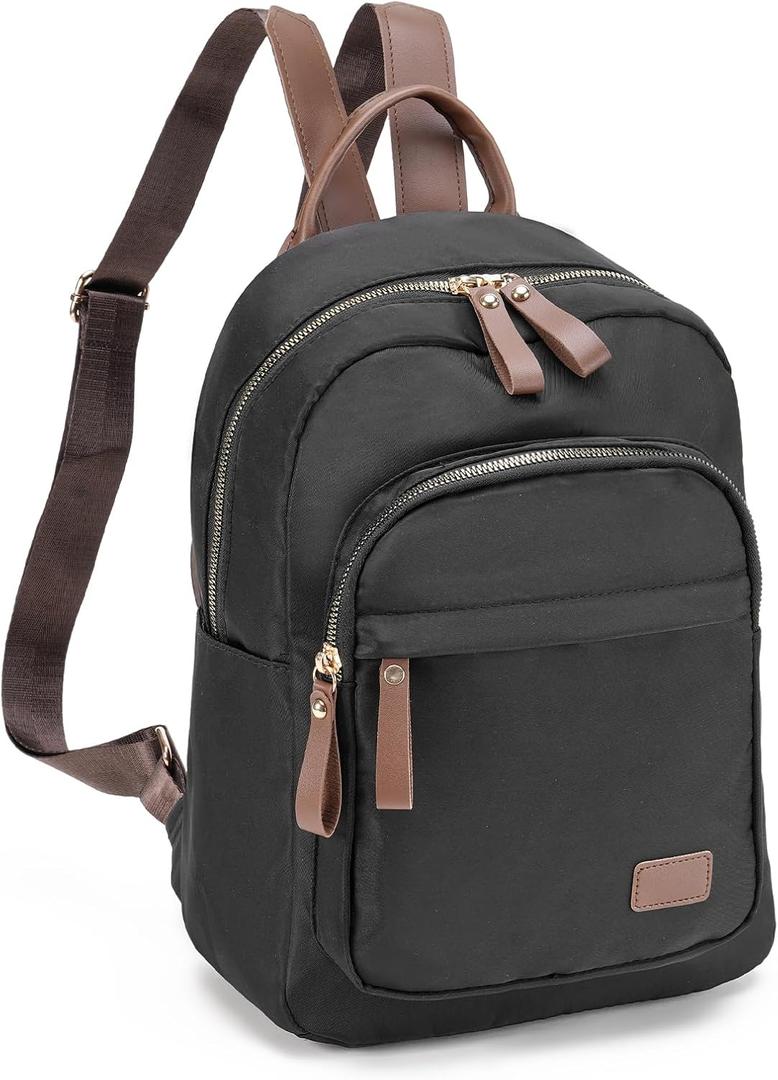 GAEKEAO Mini Backpack Purse for Women Light Weight Waterproof Backpack Purses Convertible Daily Bag for Work Sports Travel