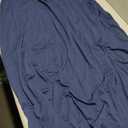 Womens Maxi A-line Long Skirt Casual 2026 Elastic High Waist Flowy Skirts with Pockets (Blue, XL)