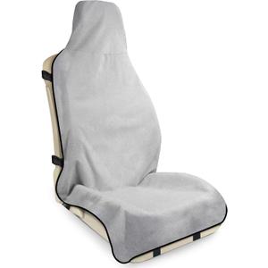 Waterproof Seat Cover Towel, Premium Sweat Carseat Protector, Perfect for Universal Anti-Slip Car Truck SUV Seat, Great for Surfing Yoga Gym Workout, Gray
