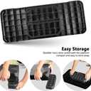 GYMMAGE Adjustable Workout Aerobic Stepper, Aerobic Exercise Step Platform with 2 Risers, Exercise Step Deck for Fitness, 26.5" Trainer Stepper with Non-Slip Surface Home Gym & Extra Risers Options