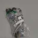 TwoEar 6FT 1IN Strong Green Dog Leash with 2 Padded Handles, Traffic Handle Extra Control, Comfortable Soft Dual Handle, Auto Lock Hook, Reflective Walking Lead for Small Medium and Large Dogs