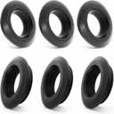1 1/2" Flexible Rubber Tank Sealing Adapter Compression Fitting (1.5inch-6pc)