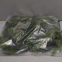 9FT Real Touch Norfolk Pine Christmas Garland with Light Winter Artificial Faux Greenery Garland Table Mantle Stairs Fireplace Wall Decor Outdoor Indoor Porch Home Decorations (Battery Not Included)