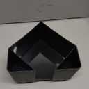 Plastic Bar Caddy with Triangular Design, Black