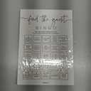 GardenCity Find The Guest Bingo Game Cards, Bridal Shower Games, Baby Shower Bingo Game, Wedding Game, 50 Unique Cards, Minimalist