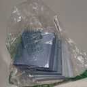 Whaline 200 Pcs Dusty Blue Scalloped Cocktail Napkins Gradient Color Paper Napkin 4 Colors Thick Disposable Dessert Beverage Napkin for Wedding Birthday Baby Shower Party Supplies (5 x 5 inch)