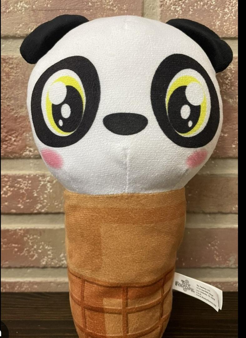 Panda Bear Ice Cream Plush
