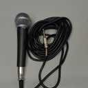 Pyle Professional Dynamic Vocal Microphone - Moving Coil Dynamic Cardioid Unidirectional Handheld Microphone with ON/OFF Switch Includes 15ft XLR Audio Cable to 1/4'' Audio Connection - PDMIC59