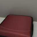 Case-it Mighty Zip Tab School Zipper Binder | 3-Inch O-Rings, 600-Sheet Capacity, 5-Subject Expanding File Folder, Multiple Pockets & Storage Organizer, Shoulder Strap | D-146 Red Burgundy