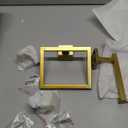 Brushed Gold Bathroom Hardware Set 4 Pieces, Toilet Paper Holder Set SUS304 Stainless Steel Bath Hand Towel Ring for Bathroom Hardware Accessories Set Wall Mounted