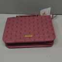 Christian Art Gifts Women's Fashion Bible Cover Grace Dusty Rose, Pink Faux Leather, Large