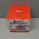 JoyCat Baby Toys 6-12 Months - Mystery Soft Box with 10 Sensory Objects, Rattle, Crinkle Paper, Mirror - What's Inside Box Infant Gifts, Soft Busy Toys 1-2 - Baby Easter Basket Stuffers Gifts