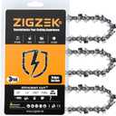 20" Chainsaw Chain For Echo CS-590 TIMBER WOLF/CS-4400 72LPX70CQ, Poulan/Poulan Pro PP5020AV, PR5020203, 4000, 4200, 4400, McCulloch and More 3/8-.050-70DL(3 Chains)
