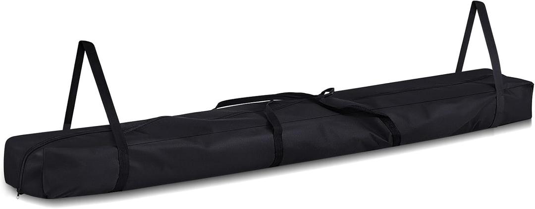 Tent Poles Bag Portable Long Storage for Party Tent with Handles Oxford Poles Carrying Bag for Storing Top Covers, Window Walls, Connectors and Poles, Black(96"x7.9"x3.9")