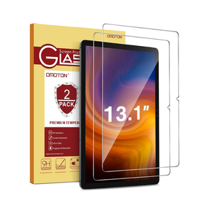 OMOTON Screen Protector for Samsung Galaxy Tab S10 FE Plus, 13.1 Inch 2025, Tempered Glass for Samsung Tablet S10 FE+, S Pen Compatible, HD Clear Film, 2 Pack