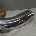 Universal 5" to 6" Exhaust Elbow Pipe with Steel Clamp - Silver Chrome or Black Painted for Car, Truck & Diesel