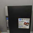 Itoya Original Art ProFolio 13x19 Black Photo Album Book with 48 Pages - Protective Binder with Plastic Sleeves