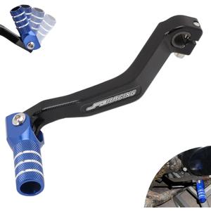 JFG RACING Dirt Bike Shifter,CNC Foldable Motorcycle Gear Shift Lever for YZ85 02-26/YZ65 18-26/YZ125 05-26/YZ250 05-26/YZ125X 17-26/YZ250X 16-26/YZ125G 16/YZ250G 16-Blue