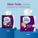 Puffs Facial Tissue Ultra Soft Non-Lotion, 8 Rectangle Boxes, 124 Facial Tissues per Box, Allergies and Colds  