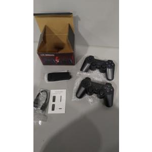 Retro Console, Wireless Retro Game Console, Plug & Play Video TV Game with 24600+ Builtin Games, 4K HD Output, and 2.4GHz Wireless Controller, 9 Classic Emulators Deep Black