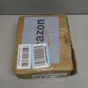 Caster Wheels, 3" Locking Swivel Stem Casters Set of 4, 3/8"-16 x 1 (Screw Diameter 3/8", Length 1") Rubber Casters with 360 Degree No Noise Wheels for Furniture