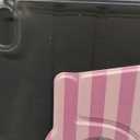 TopPerfekt Case for iPad 11th (A16) 11-inch 2025 / 10th Generation 10.9-inch 2022, Striped Cute Style Case Shockproof Auto Sleep/Wake 360 Degree Rotation Stand Cover Clear Back- Pink