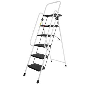 Step Ladder (White, 5 Step Ladder)