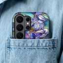 for Samsung Galaxy S26 Ultra Case | Stained Glass Purple Lotus | Slim Drop Protection Design